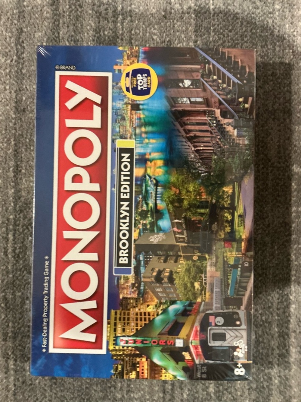 Monopoly Brooklyn Edition Board Game - Blue